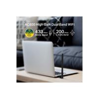 TP-LINK ARCHER T2U PLUS 2.4GHz 200Mbps+5GHz 433Mbps,1×HİGH GİAN ANTEN,USB 2.0 DUAL BAND WiFi USB ADAPTÖR